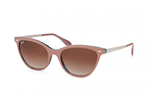   Ray-Ban Highstreet Cats RB4360-1235-13 Biege | Gradient Brown