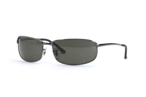   Ray-Ban Highstreet RB3220-004-48 Gunmetal | Natural Green Polarized