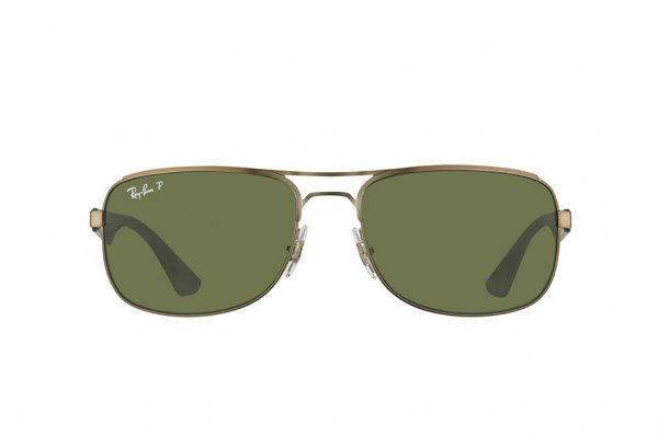   Ray-Ban Highstreet RB3524-029-9A Matt Gunmetal / Blue| Green/Grey Polarized