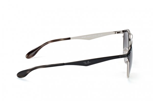   Ray-Ban Highstreet RB3545-9004-11 Black/Silver | Grey Gradient