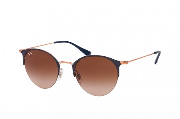   Ray-Ban Highstreet RB3578-9175-13 Blue / Arista | Faded Brown