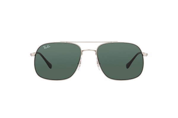   Ray-Ban Highstreet RB3595-9116-71 Gunmetal | Natural Green