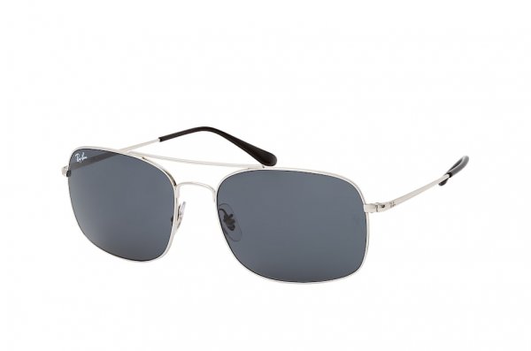   Ray-Ban Highstreet RB3611-003-R5 Silver | Dark Blue