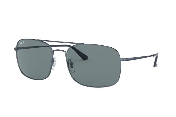   Ray-Ban Highstreet RB3611-9169-S2 Dark Grey | Blue Polarazed