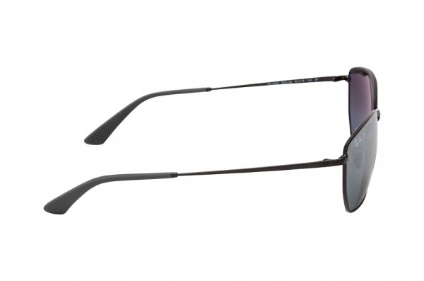  Ray-Ban Highstreet RB3653-002-82 Black | Grey Mirror Polarized
