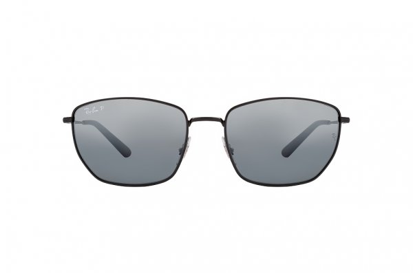   Ray-Ban Highstreet RB3653-002-82 Black | Grey Mirror Polarized