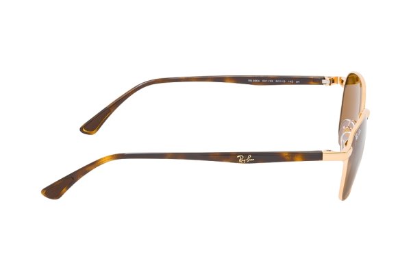   Ray-Ban Highstreet RB3664-001-33 Arista / Havana | Natural Brown