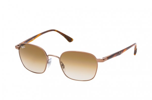   Ray-Ban Highstreet RB3664-121-51 Silver / Havana | Light Brown Gradient