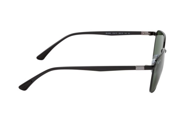   Ray-Ban Highstreet RB3684-002-31 Black | Natural Green