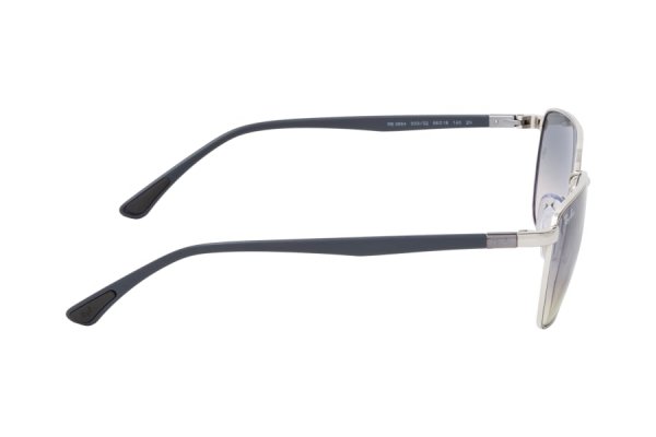   Ray-Ban Highstreet RB3684-003-32 Silver / Black | Light Grey Gradient
