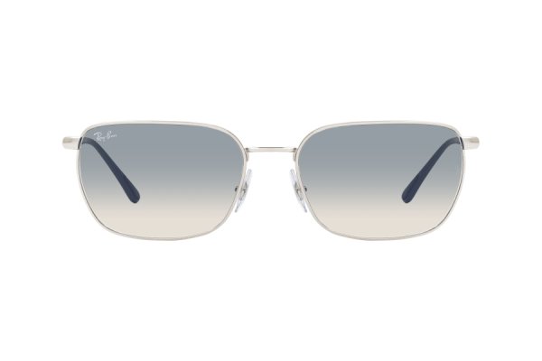  Ray-Ban Highstreet RB3684-003-32 Silver / Black | Light Grey Gradient