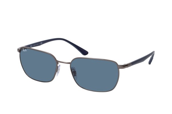   Ray-Ban Highstreet RB3684-004-R5 Gunmetal | Dark Blue