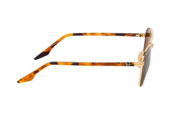   Ray-Ban Highstreet RB3688-001-AN Arista / Havana | Brown Polarized