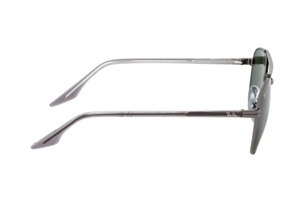   Ray-Ban Highstreet RB3688-004-31 Gunmetal / Black | Natural Green