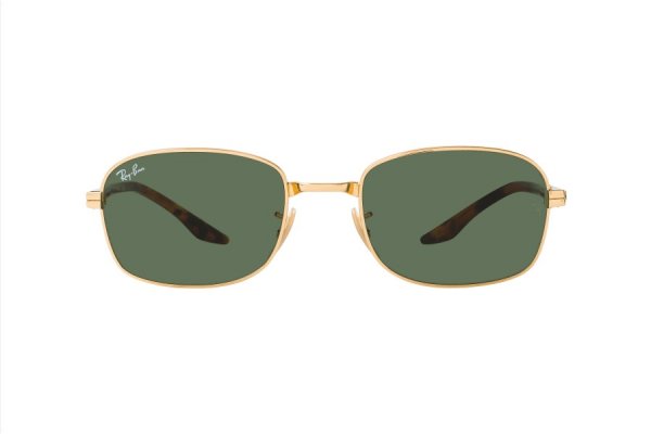   Ray-Ban Highstreet RB3690-001-31 Arista / Havana | Natural Green