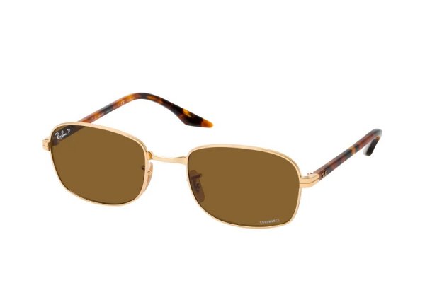   Ray-Ban Highstreet RB3690-001-AN Arista / Havana | Brown Polarized