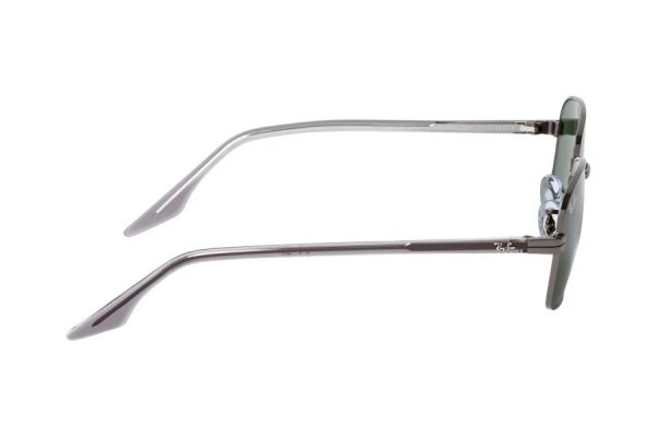  Ray-Ban Highstreet RB3690-004-31 Gunmetal | Natural Green