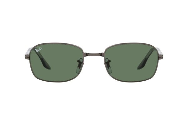   Ray-Ban Highstreet RB3690-004-31 Gunmetal | Natural Green