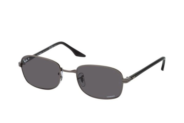   Ray-Ban Highstreet RB3690-004-K8 Gunmetal | Dark Grey Polarized