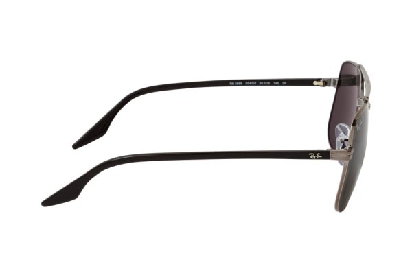   Ray-Ban Highstreet RB3699-004-K8 Gunmetal / Black | Dark Grey Polarized