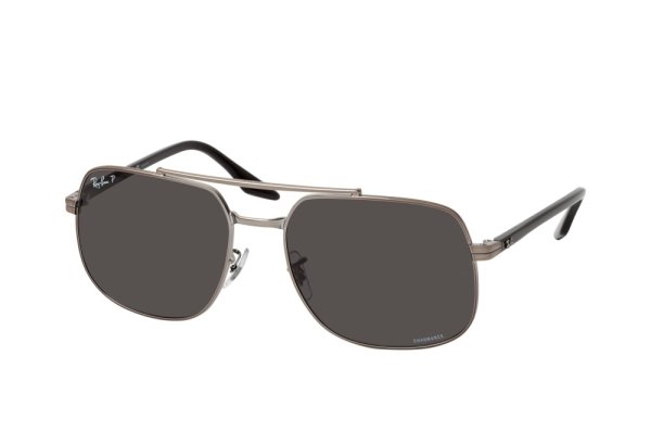   Ray-Ban Highstreet RB3699-004-K8 Gunmetal / Black | Dark Grey Polarized