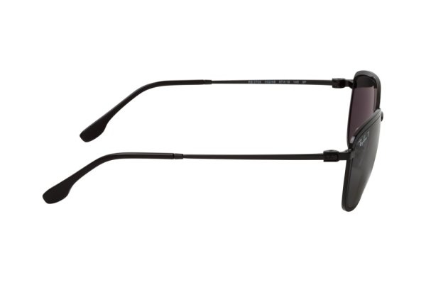   Ray-Ban Highstreet RB3705-002-K8 Black | Dark Grey Polarized