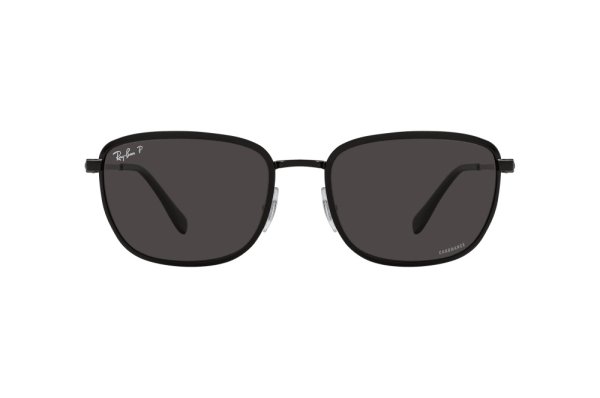   Ray-Ban Highstreet RB3705-002-K8 Black | Dark Grey Polarized