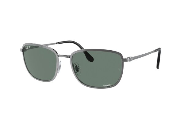   Ray-Ban Highstreet RB3705-004-O9 Gunmetal | Grey Polarized