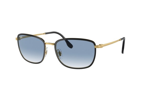   Ray-Ban Highstreet RB3705-9000-3F Black Arista | Light Blue Gradient