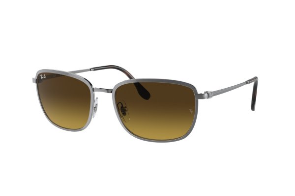   Ray-Ban Highstreet RB3705-9167-85 Gunmetal | Brown Gradient