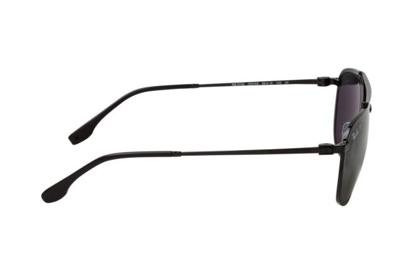   Ray-Ban Highstreet RB3708-002-K8 Black | Dark Grey Polarized