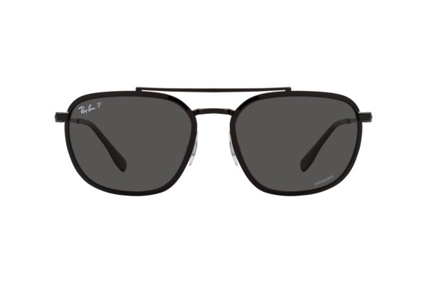   Ray-Ban Highstreet RB3708-002-K8 Black | Dark Grey Polarized