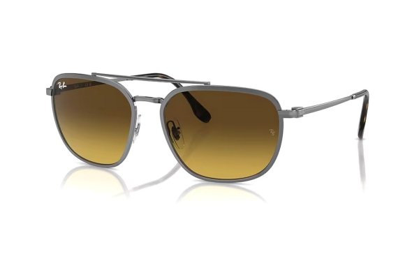   Ray-Ban Highstreet RB3708-9167-85 Gunmetal | Dark Brown Gradient
