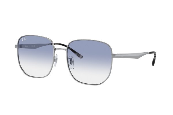   Ray-Ban Highstreet RB3713D-003-19 Silver | Light Blue Gradient