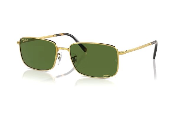   Ray-Ban Highstreet RB3717-9196-P1 Arista | Natural Green Polarized