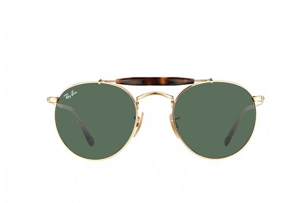   Ray-Ban Highstreet RB3747-001 Arista | Natural Green (G-15XLT)