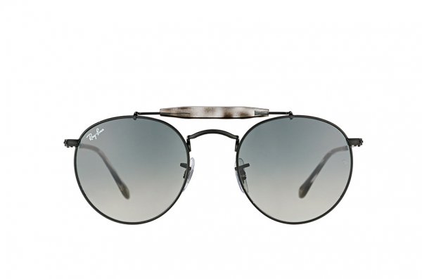   Ray-Ban Highstreet RB3747-153-71 Black | Green / Grey
