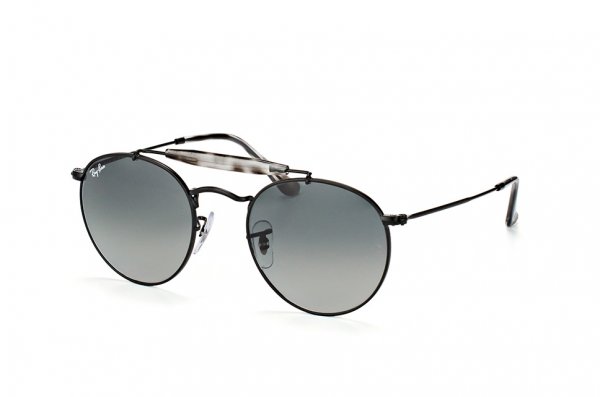   Ray-Ban Highstreet RB3747-153-71 Black | Green / Grey