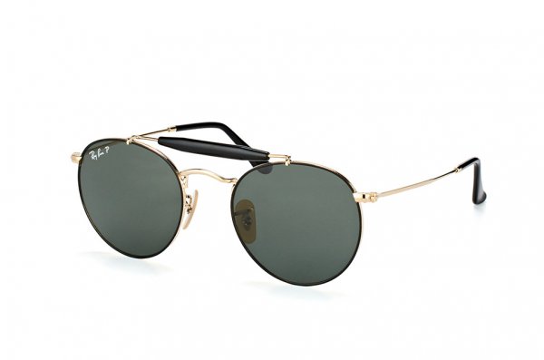   Ray-Ban Highstreet RB3747-9000-58 Arista | Natural Green Polarized