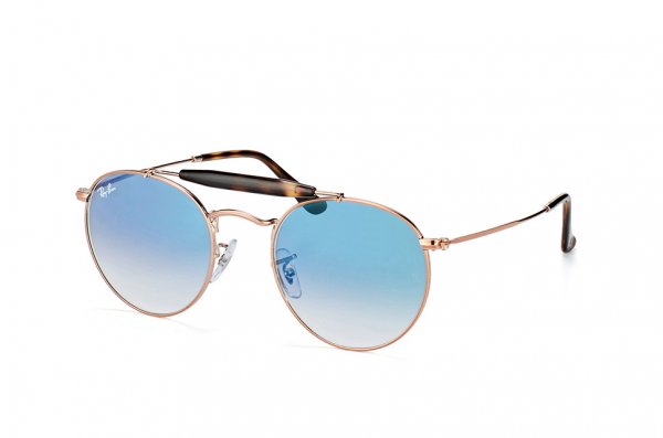   Ray-Ban Highstreet RB3747-9035-3F Dark Arista | Gradient Light Blue