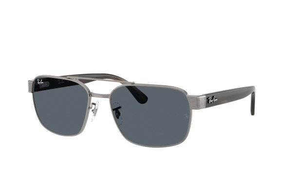   Ray-Ban Highstreet RB3751-004-R5 Gunmetal / Black | Dark Blue