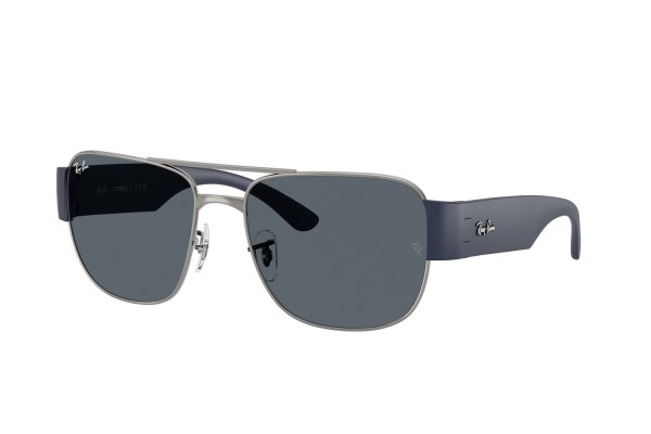   Ray-Ban Highstreet RB3756-004-R5 Gunmetal / Dark Blue | Dark Blue
