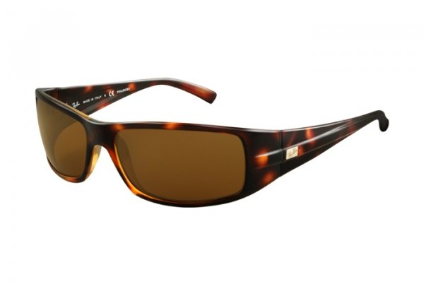   Ray-Ban Highstreet RB4057-642-57 Tortoise | Natural Brown Polarized