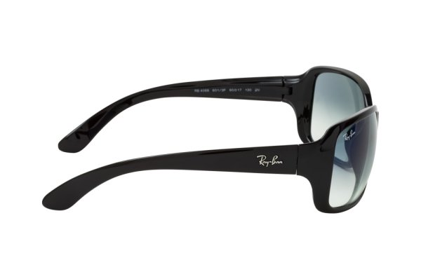   Ray-Ban Highstreet RB4068-601-3F Black | Light Blue Gradient
