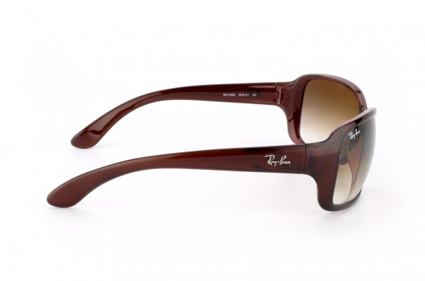   Ray-Ban Highstreet RB4068-829-51 Transparent Brown | Faded Brown