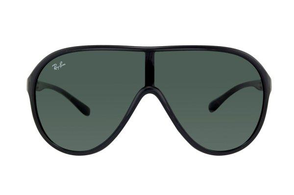   Ray-Ban Highstreet RB4077-601-71 Black | APX Grey/Green