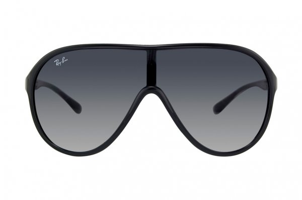   Ray-Ban Highstreet RB4077-601-8G Black | Poly. Gradient Grey