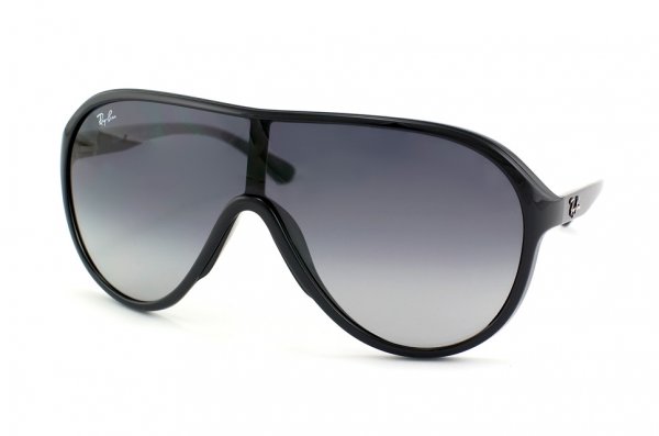   Ray-Ban Highstreet RB4077-601-8G Black | Poly. Gradient Grey