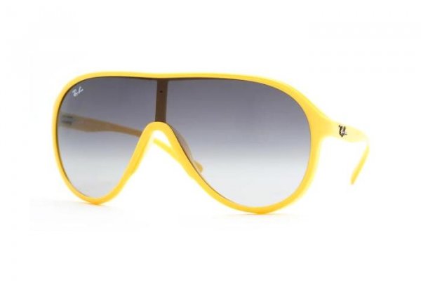   Ray-Ban Highstreet RB4077-748-8G Yellow| Gradient Grey