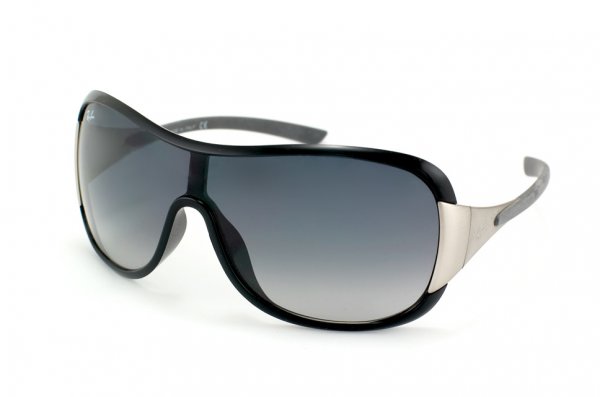   Ray-Ban Highstreet RB4091-601-8G Black | Poly. Gradient Grey